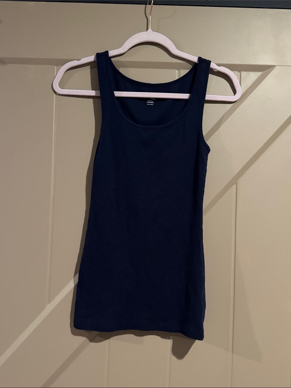 GAP Navy Blue Scoop Neck Tank Top